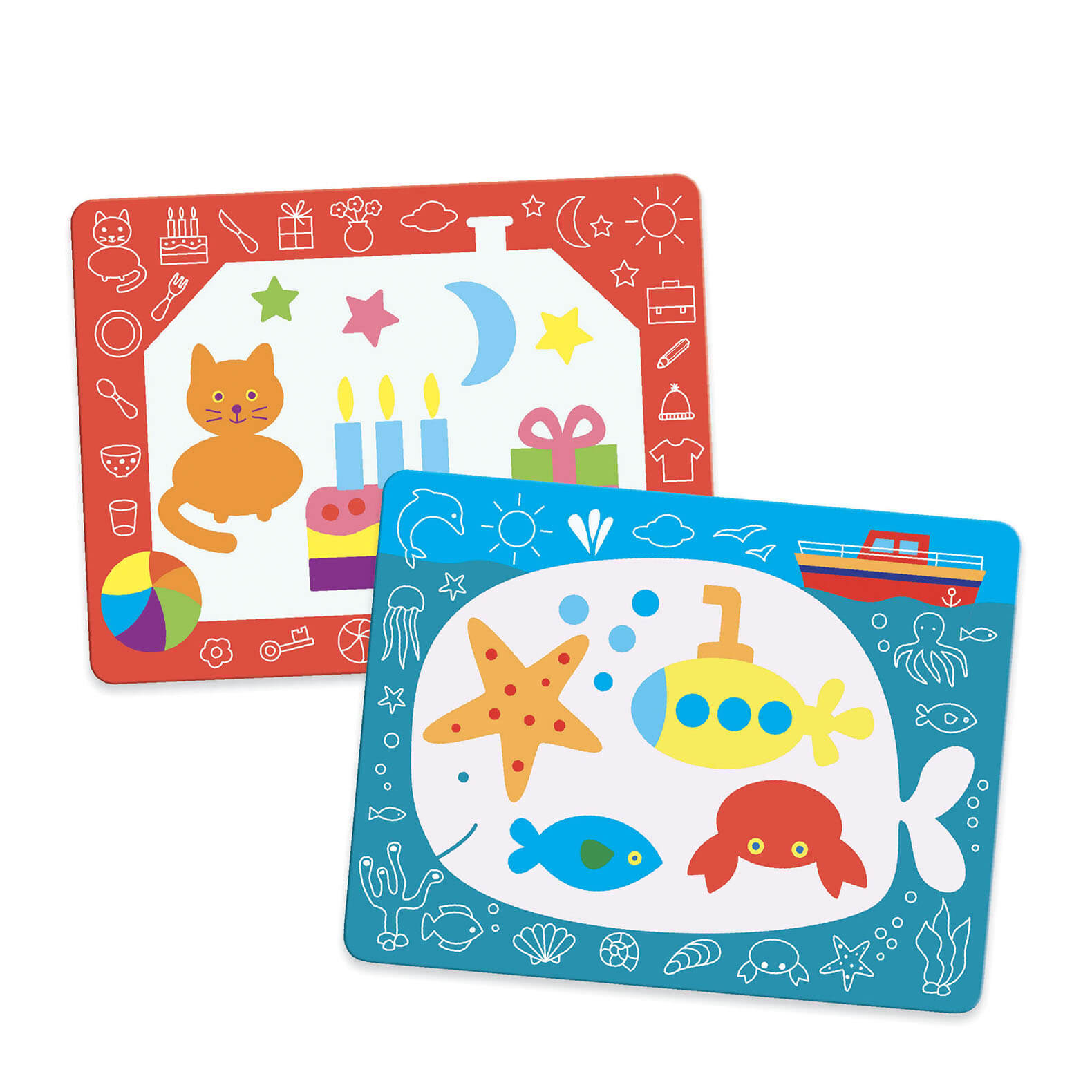 Magic Water Colouring Boards - Magic Scribbles