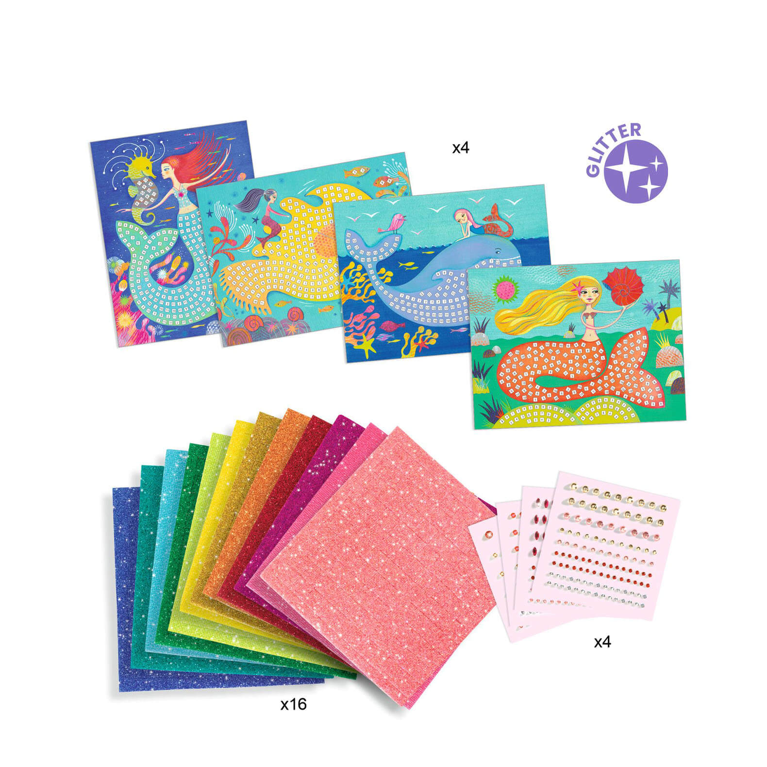 Mosaic Craft Set - The Mermaids Song