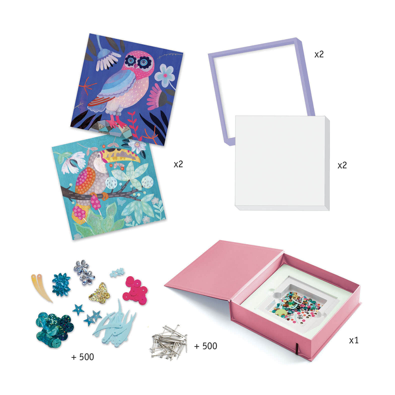 Sequins Craft Set - Flamboyant