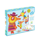 Colouring Craft Set - The Fox Family