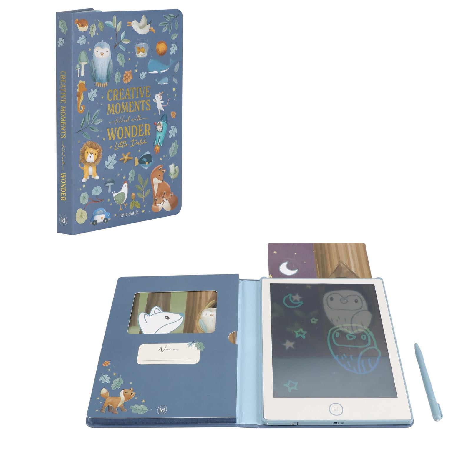 Drawing Tablet - Blue - Forest Friends