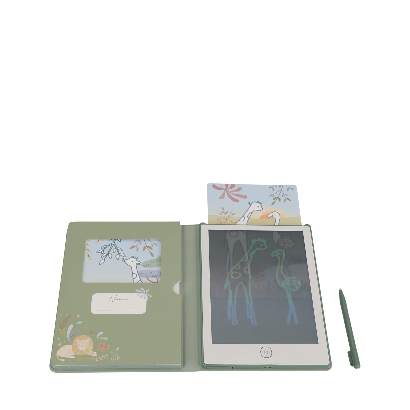 Drawing Tablet - Green - Safari Friends