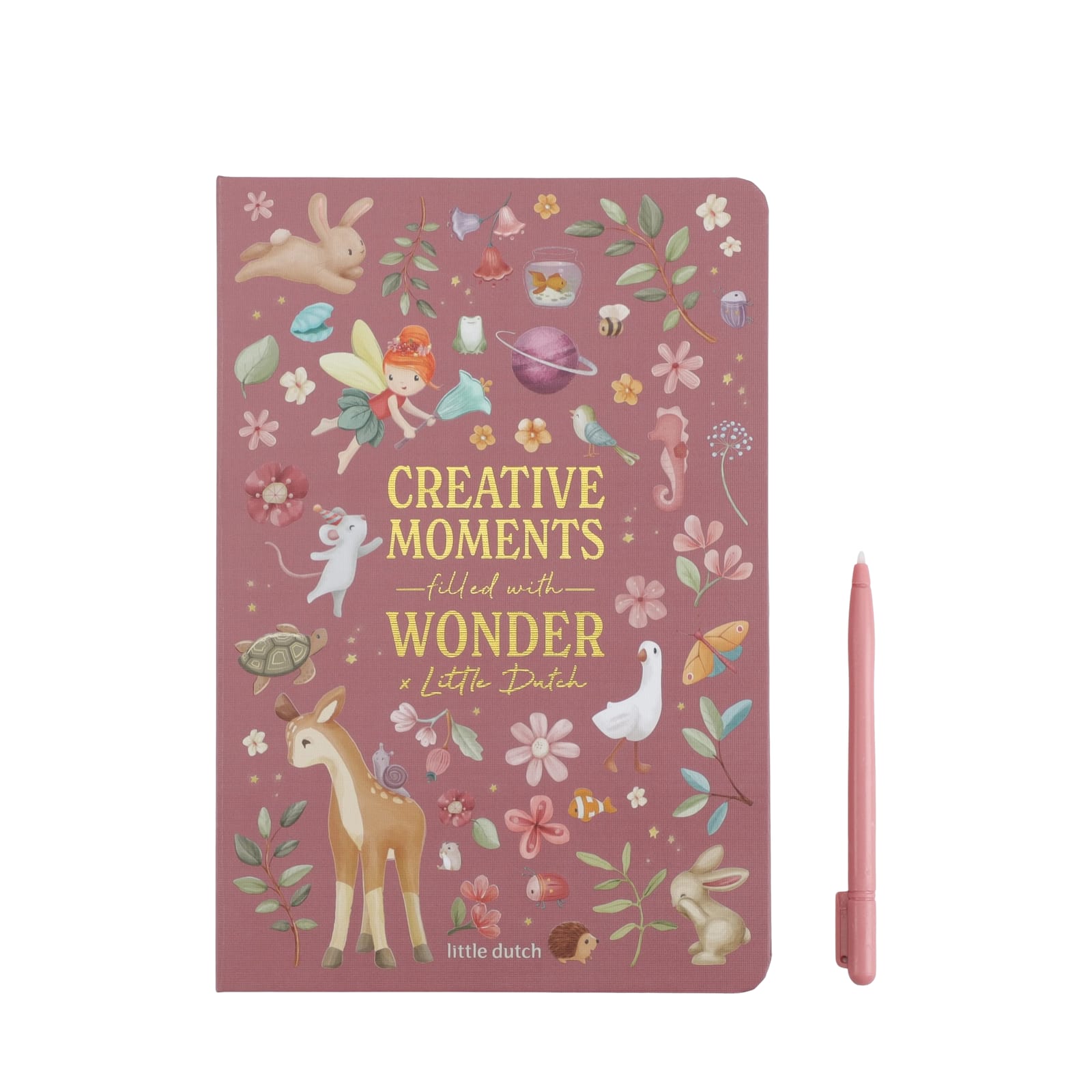 Drawing Tablet - Pink - Fairy Garden