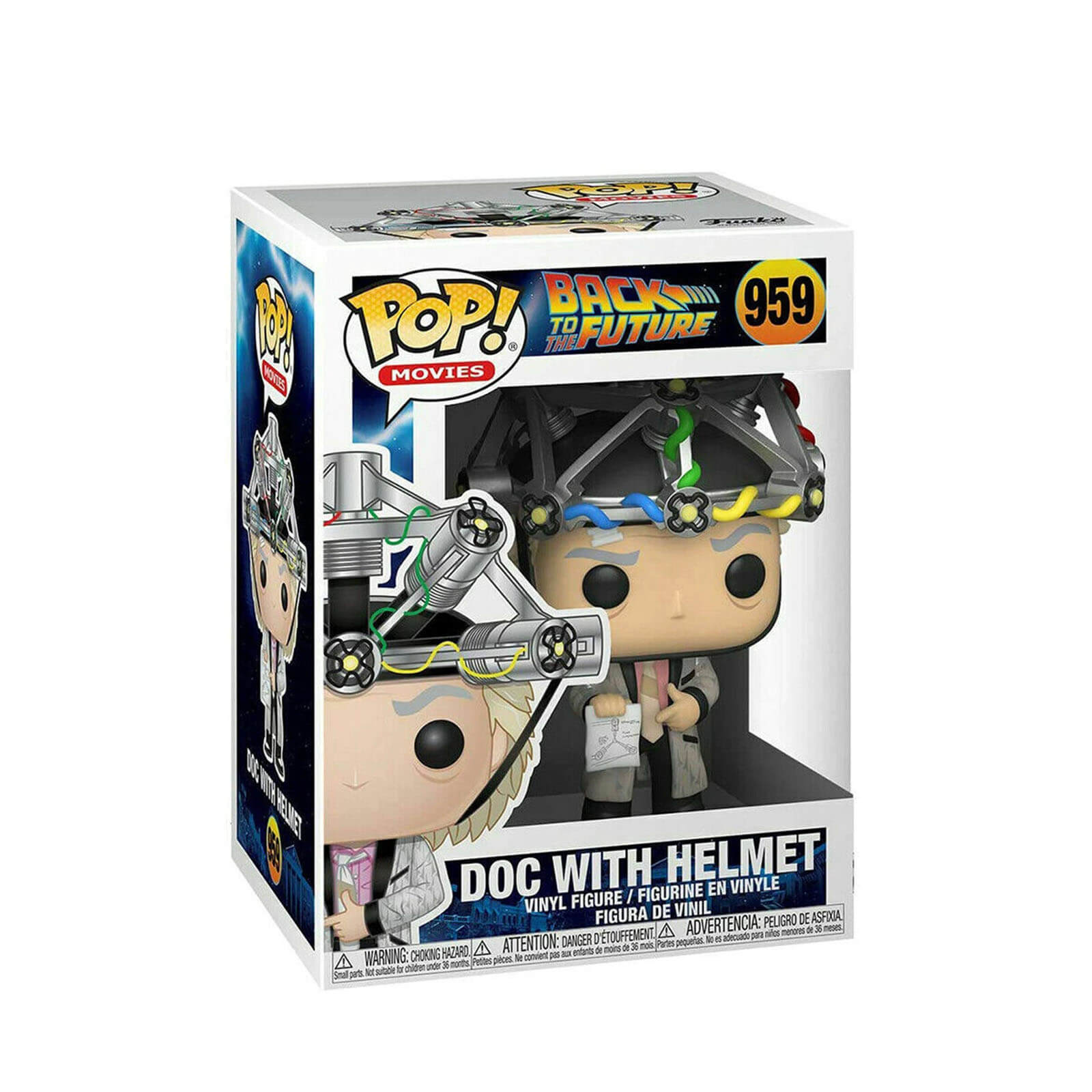 Pop! Back To The Future - Doc with Helmet