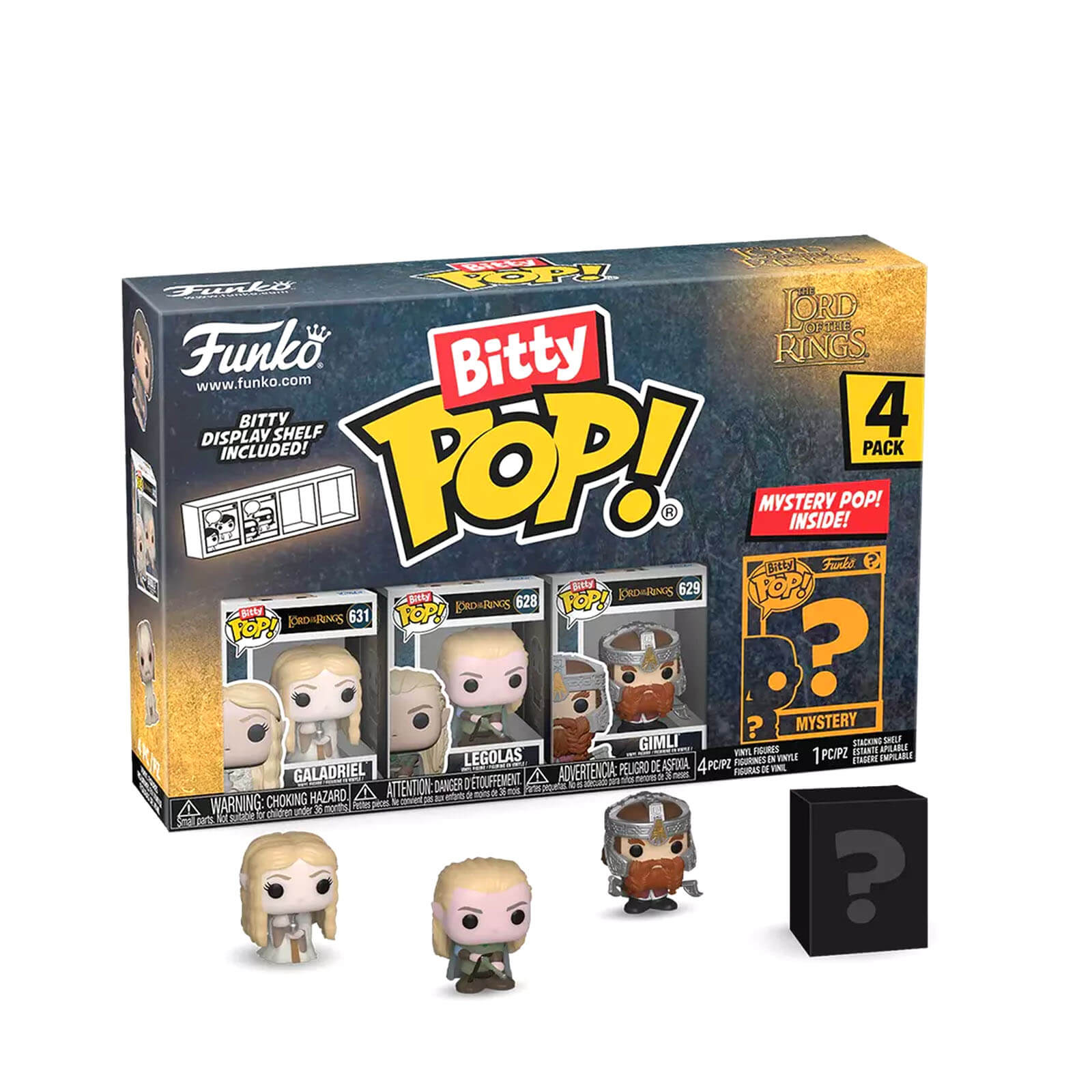 Bitty Pop! 4 Pack The Lord of The Rings - Series 2