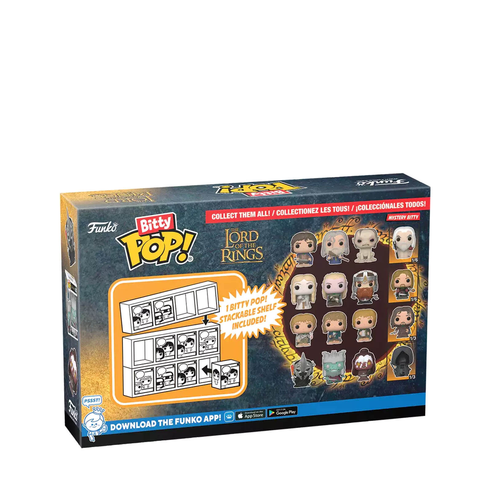 Bitty Pop! 4 Pack The Lord of The Rings - Series 2