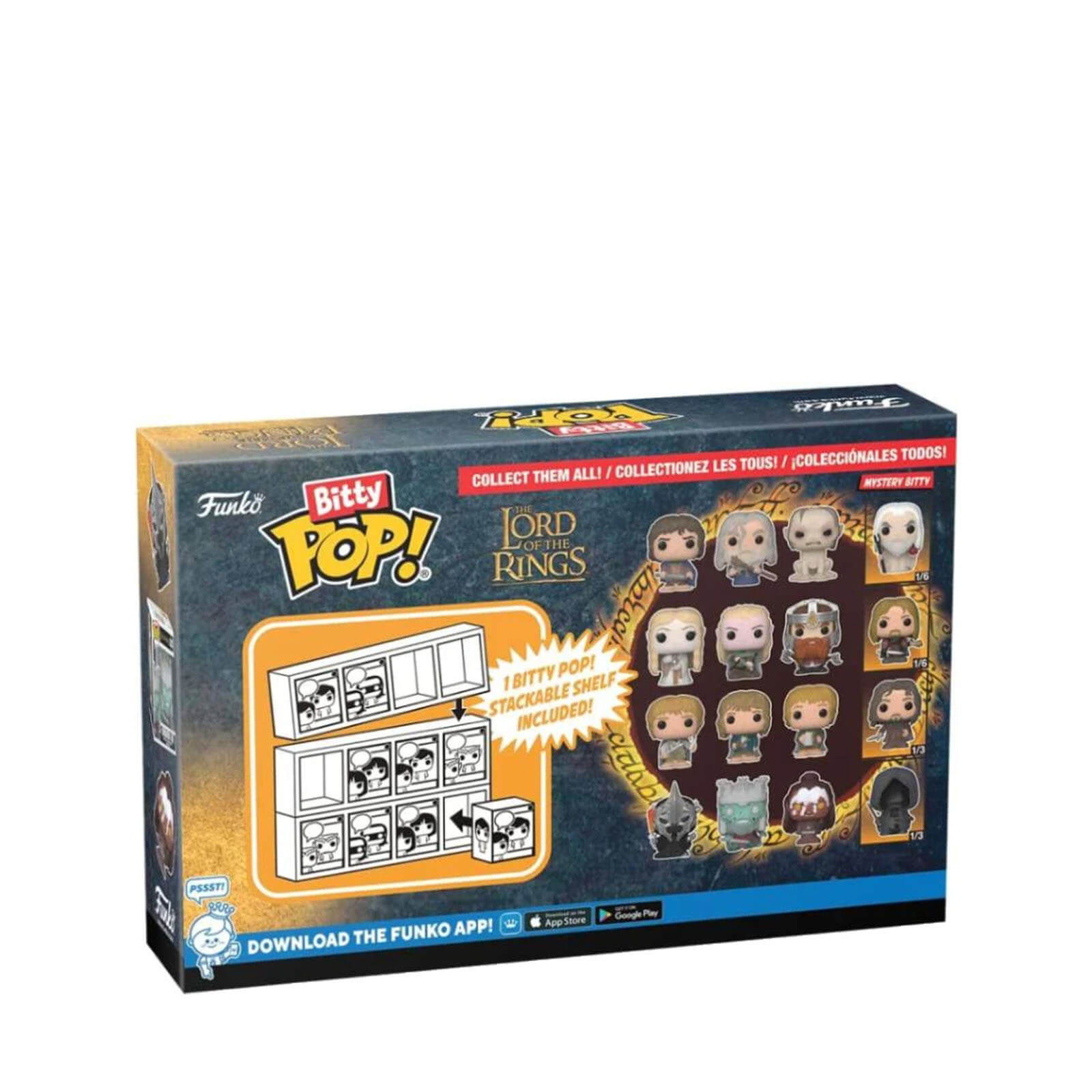 Bitty Pop! 4 Pack The Lord of The Rings - Series 3