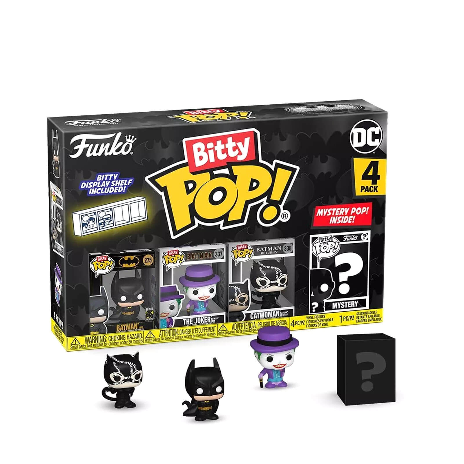 Bitty Pop! 4 Pack Batman - Series 1