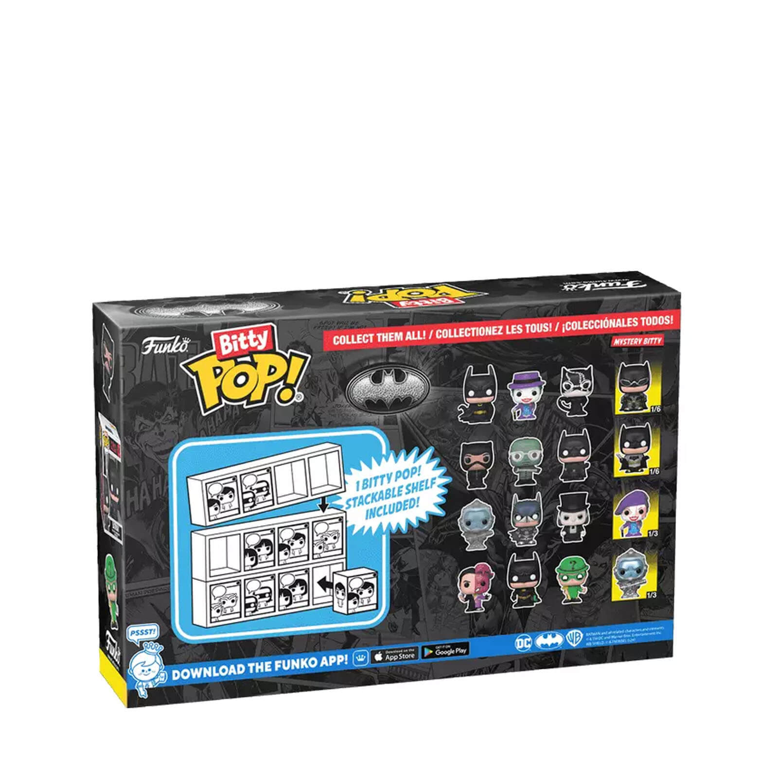 Bitty Pop! 4 Pack Batman - Series 2