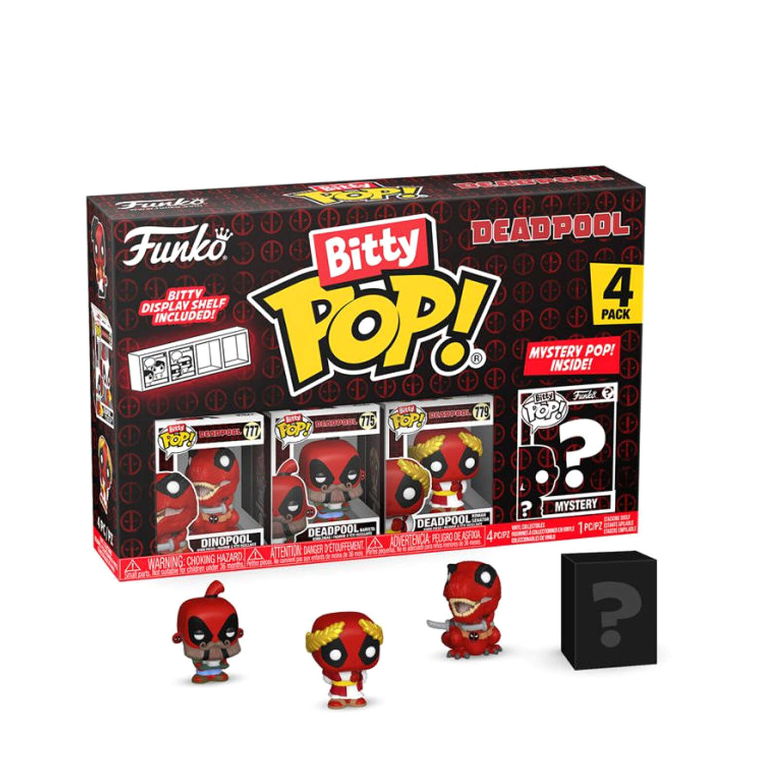 Bitty Pop! 4 Pack Deadpool - Series 3