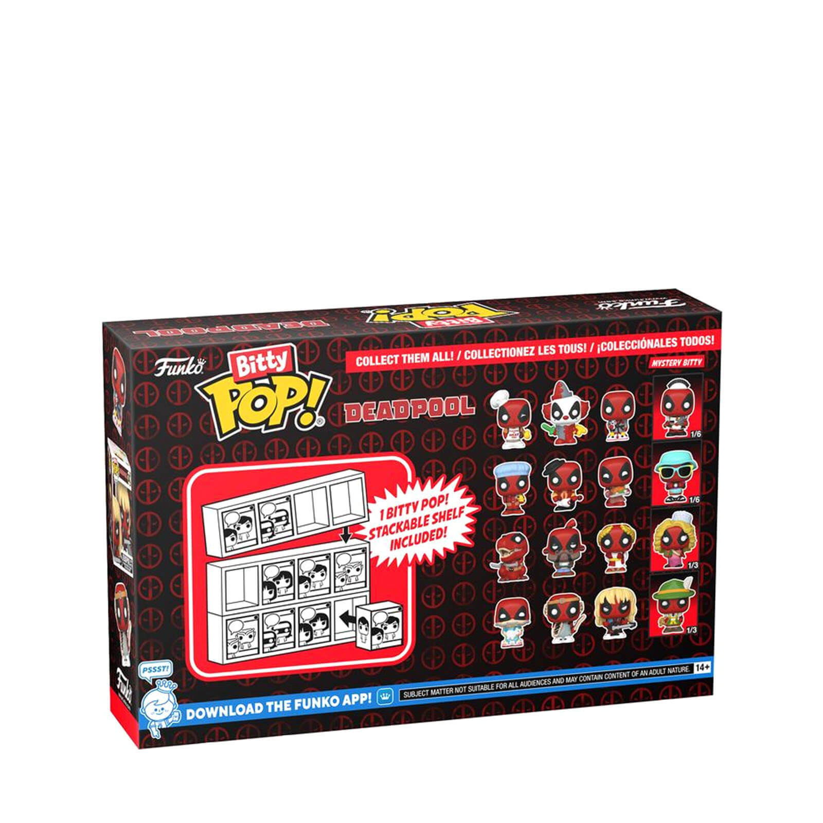 Bitty Pop! 4 Pack Deadpool - Series 3