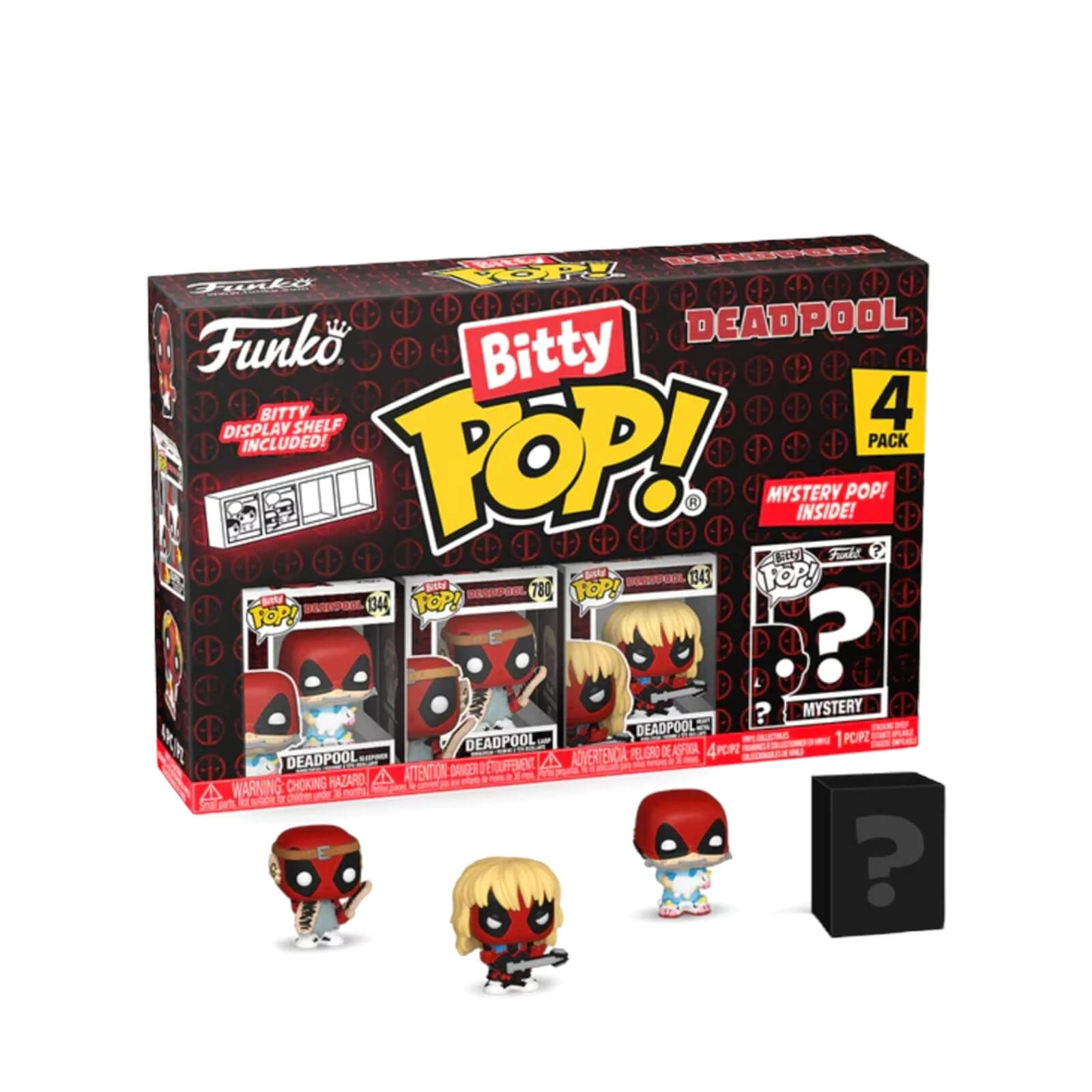 Bitty Pop! 4 Pack Deadpool - Series 4