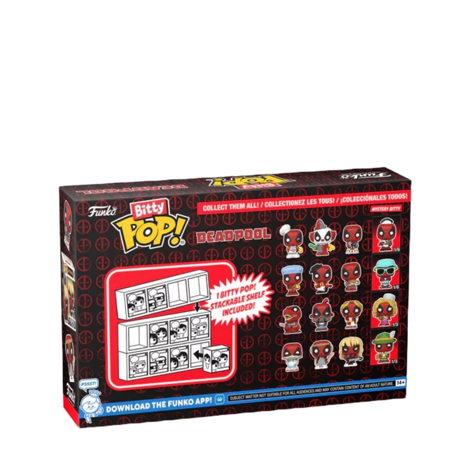 Bitty Pop! 4 Pack Deadpool - Series 4