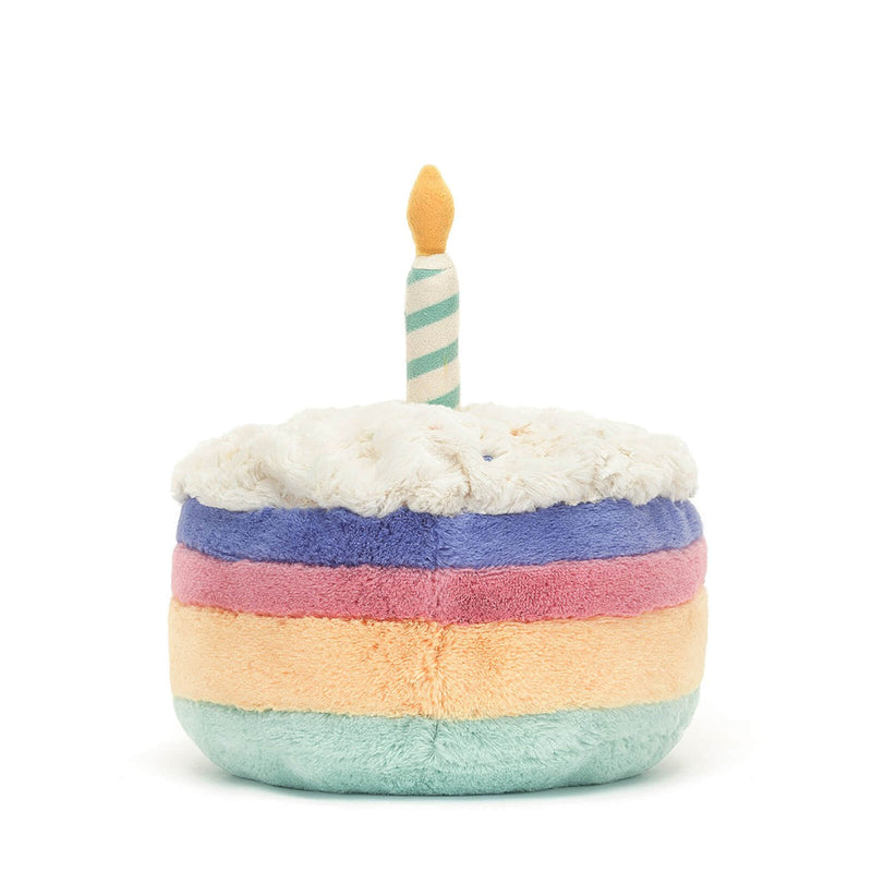 Jellycat Amuseable Rainbow Birthday Cake