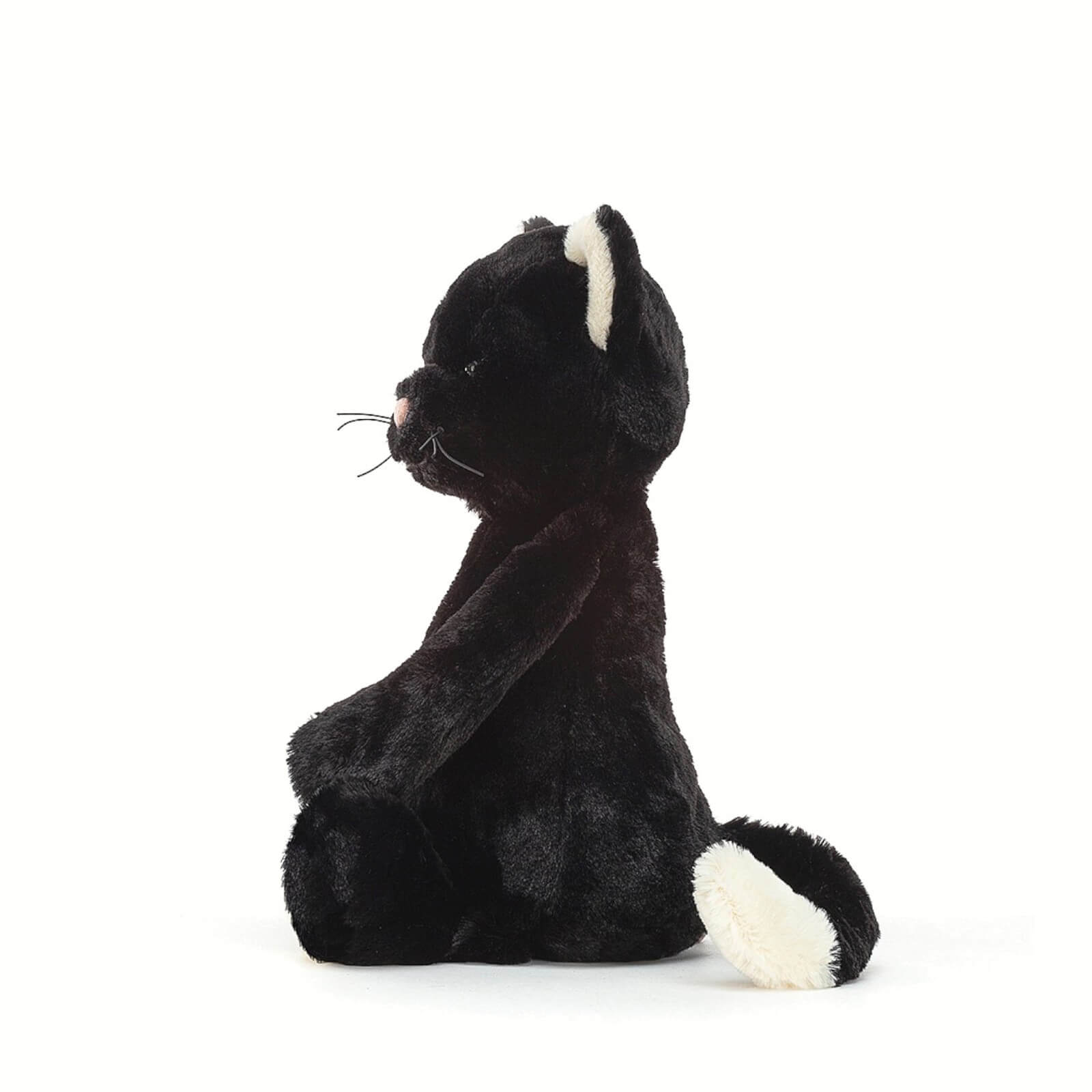 Jellycat Original Bashful Kitten Black Soft Teddy Toy Small Kins jellycat-original-bashful-kitten-black-soft-teddy-toy-small-kins