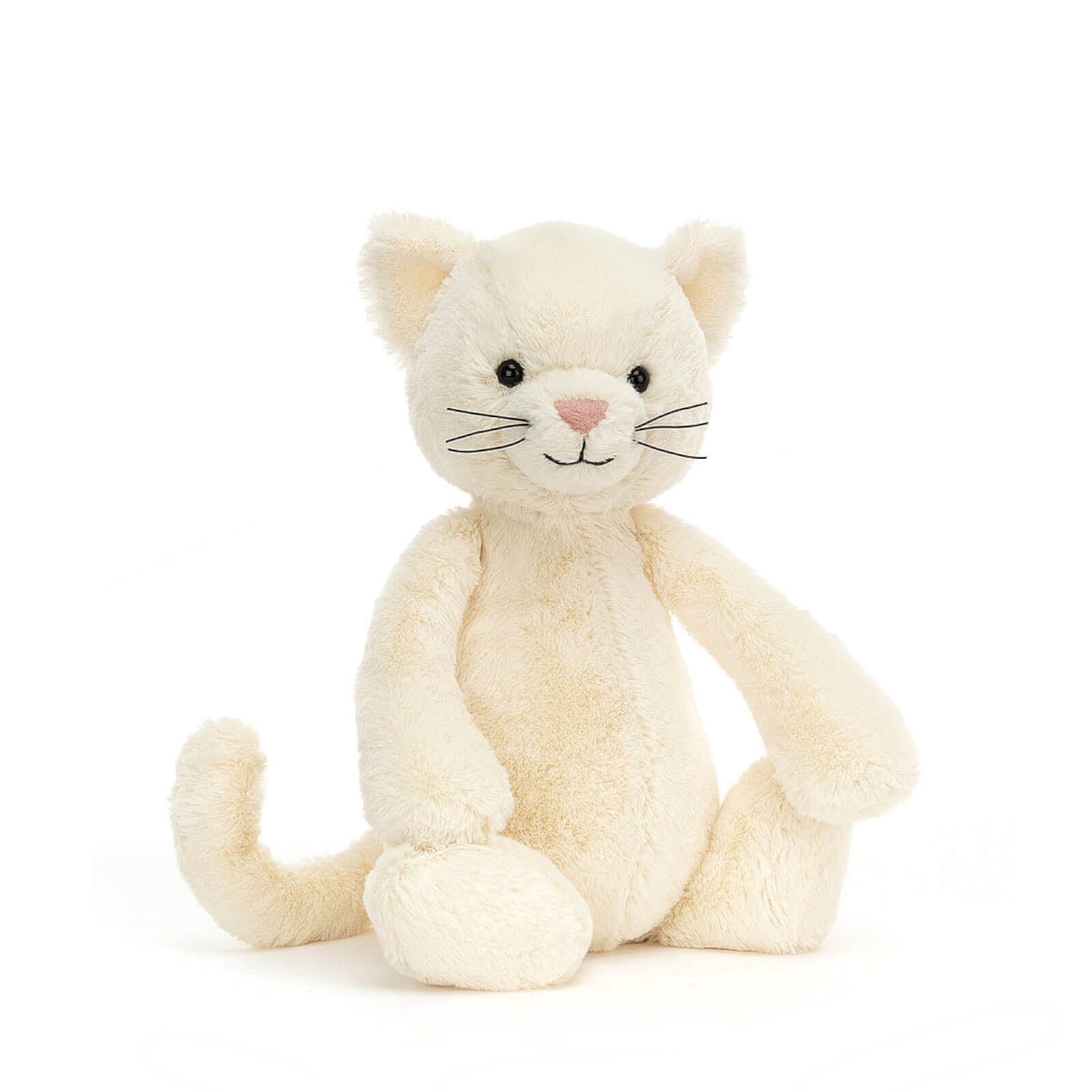 Jellycat Original Bashful Cream Kitten Soft Teddy Toy jellycat-original-bashful-cream-kitten-soft-teddy-toy