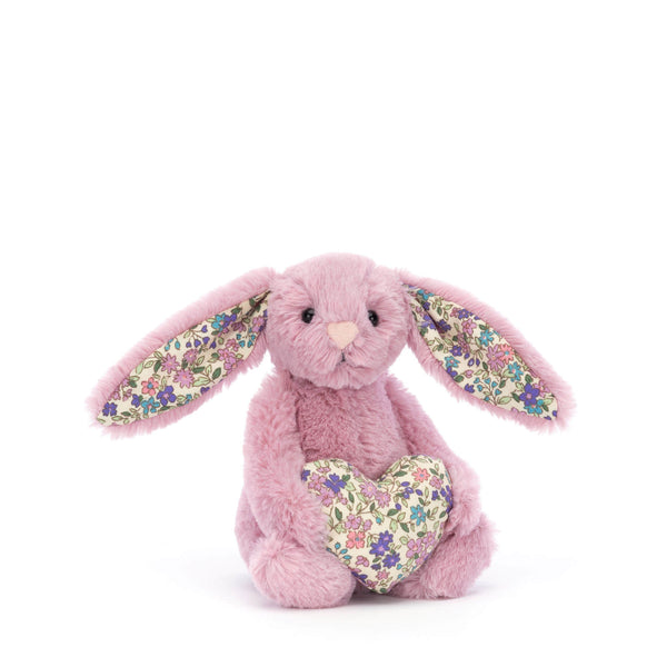 Jellycat Blossom Heart Bunny Tulip Soft Teddy Toy