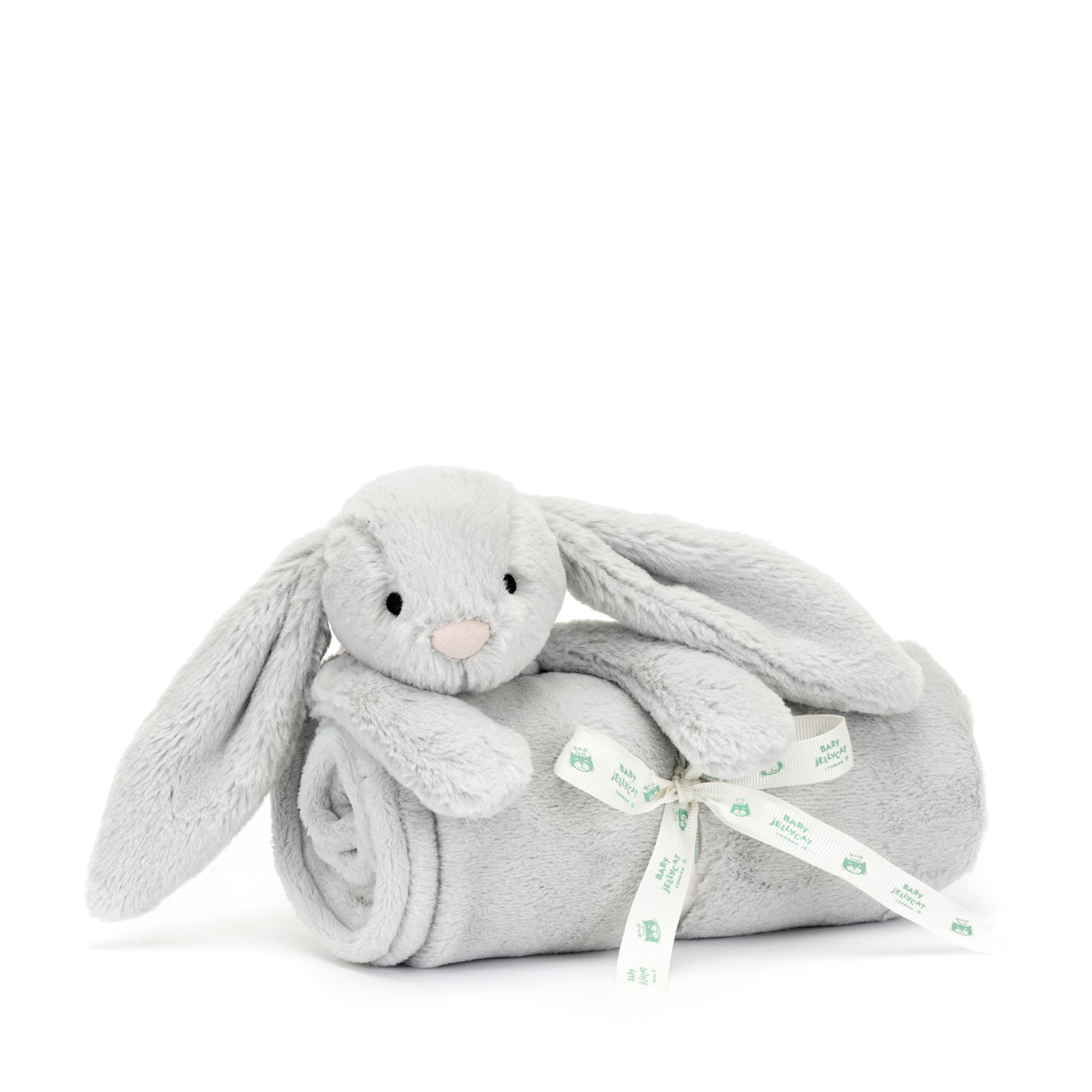 Bashful Bunny Blankie Silver