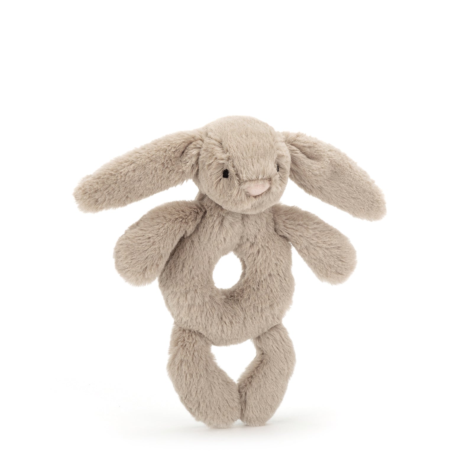 Bashful Bunny Ring Rattle Beige