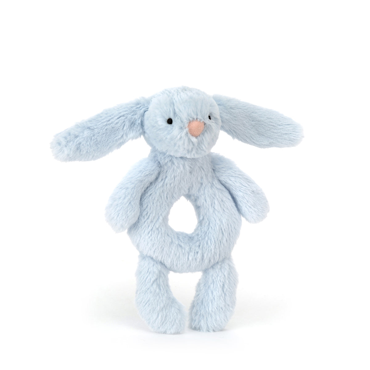Jellycat Bashful Bunny Ring Rattle Blue