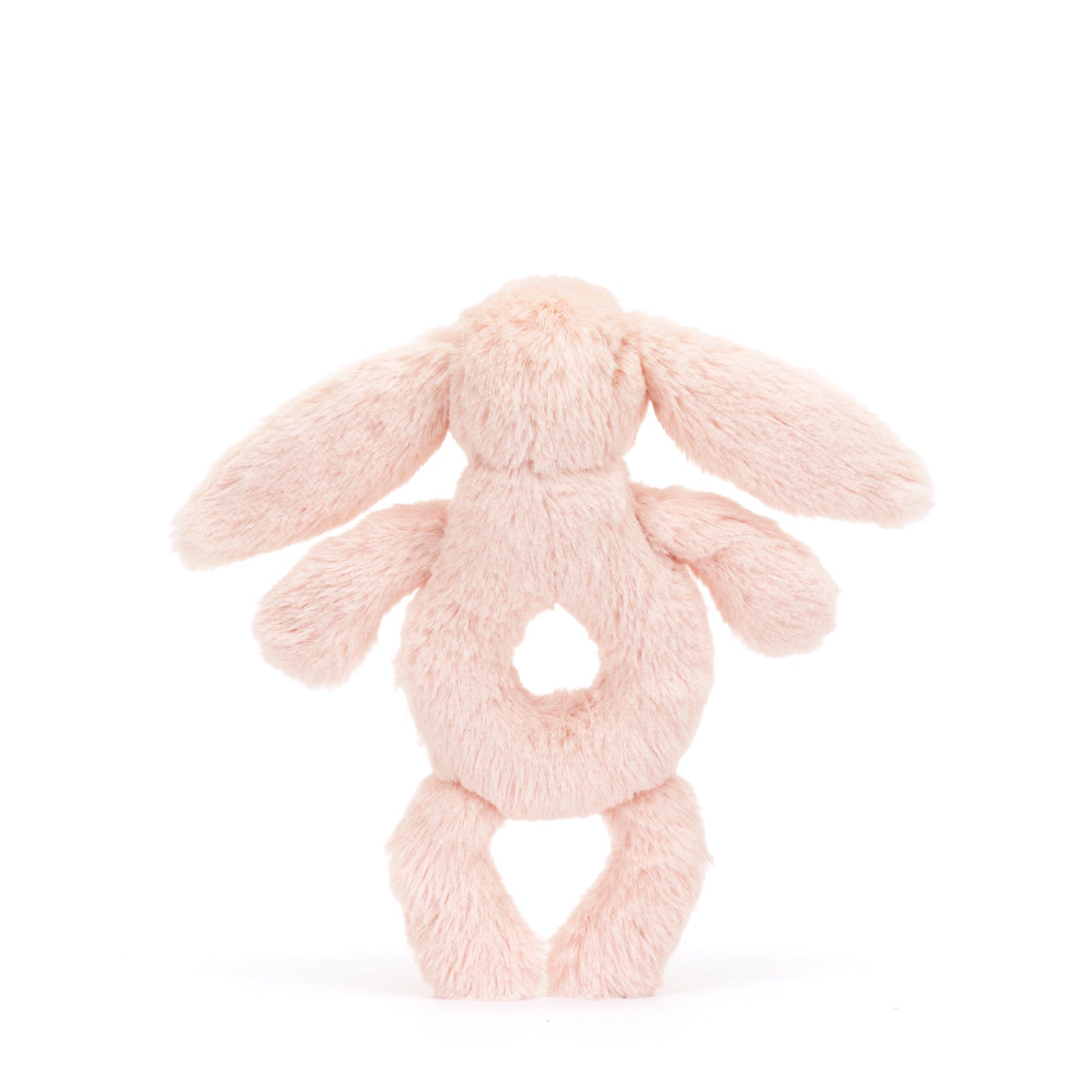 Bashful Bunny Ring Rattle Blush