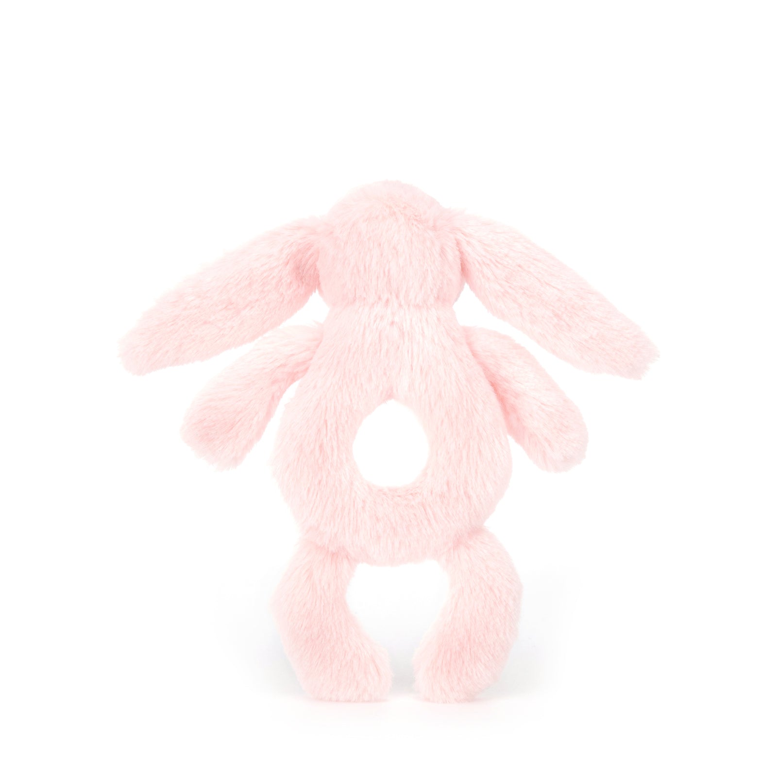 Bashful Bunny Ring Rattle Pink