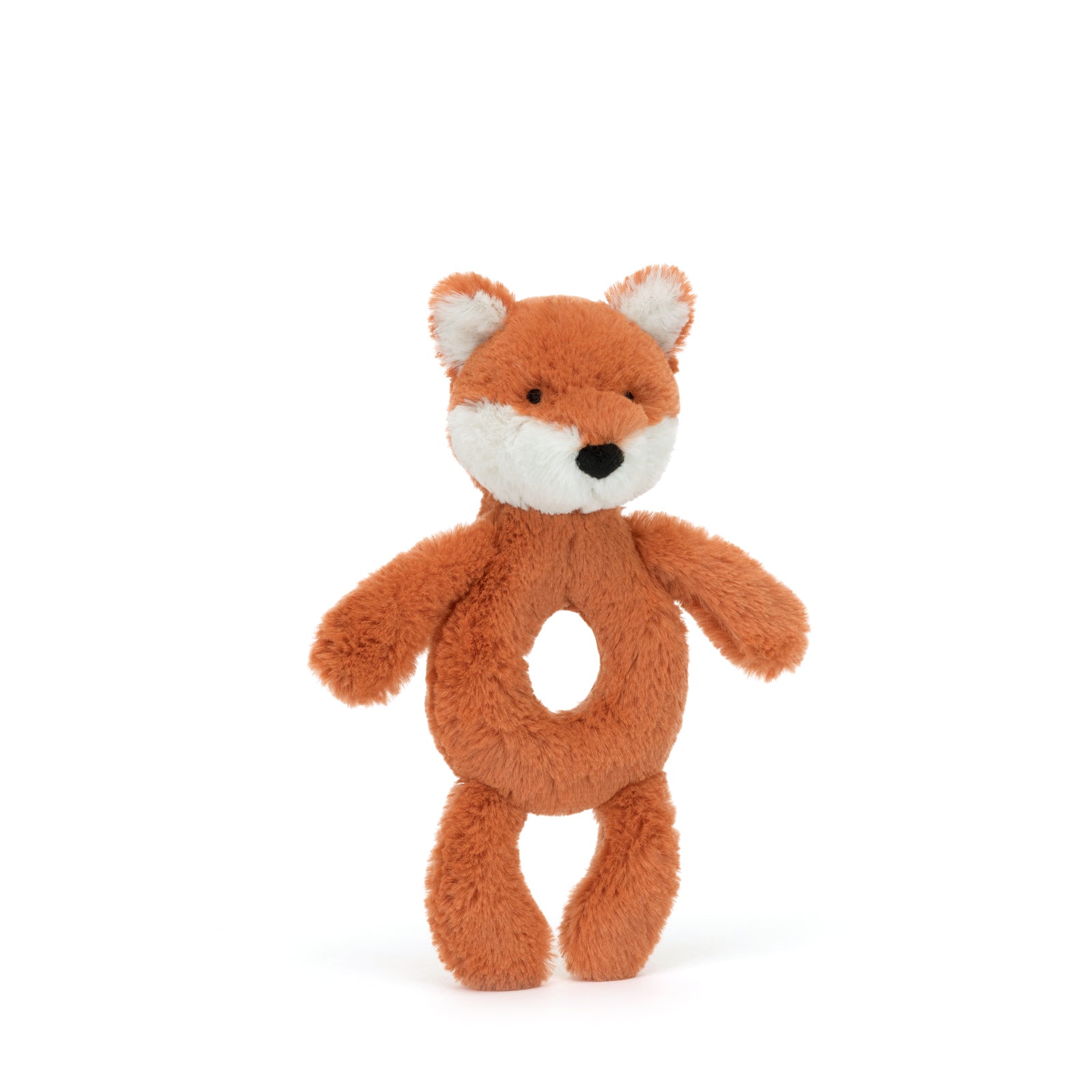 Bashful Fox Ring Rattle