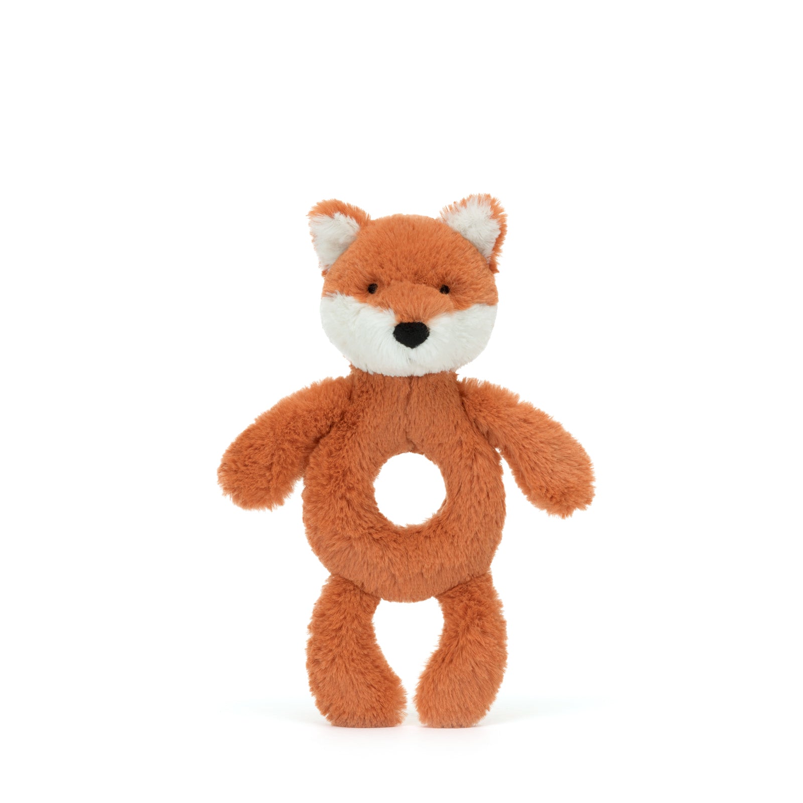 Bashful Fox Ring Rattle