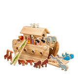 Deluxe Natural Ark and 24 Colourful Figures