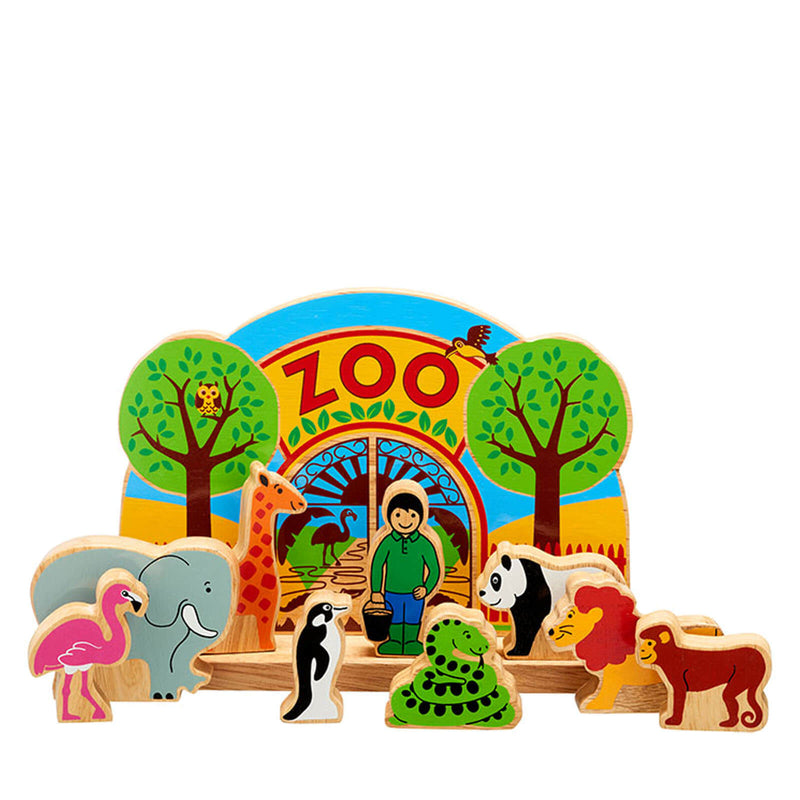 Junior Zoo Playscene and 9 Figures