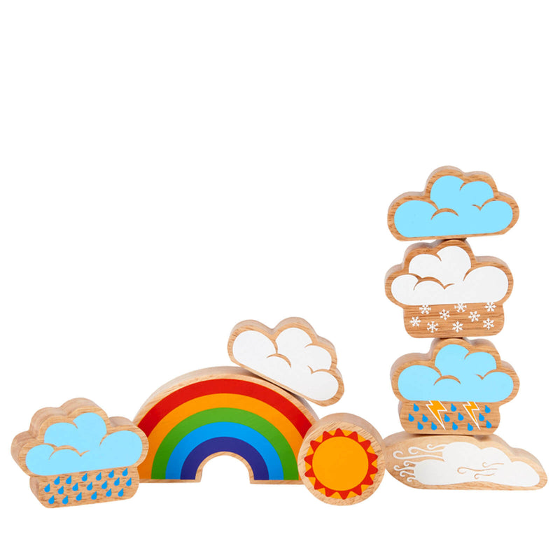 Wooden Weather Play Set - 8 Pieces