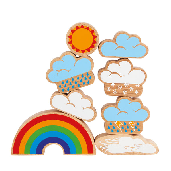 Wooden Weather Play Set - 8 Pieces