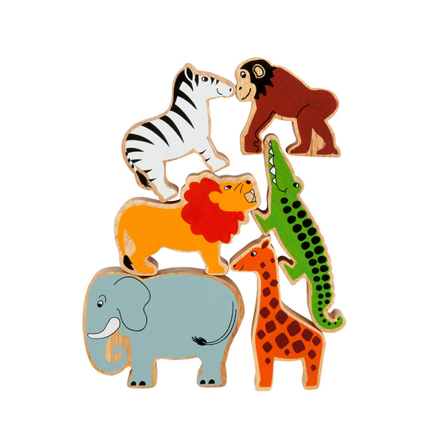 Wooden World Animal Play Set - 6 Pieces