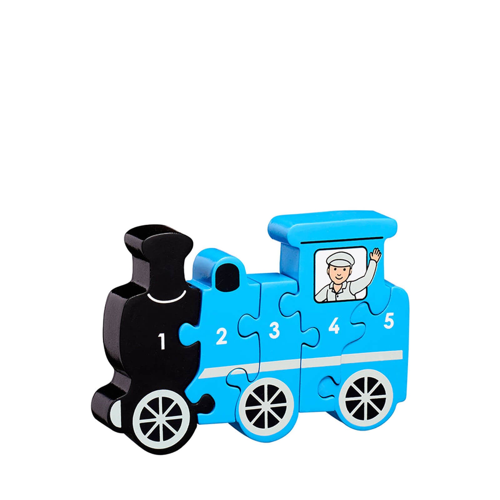 1-5 Wooden Jigsaw - Train