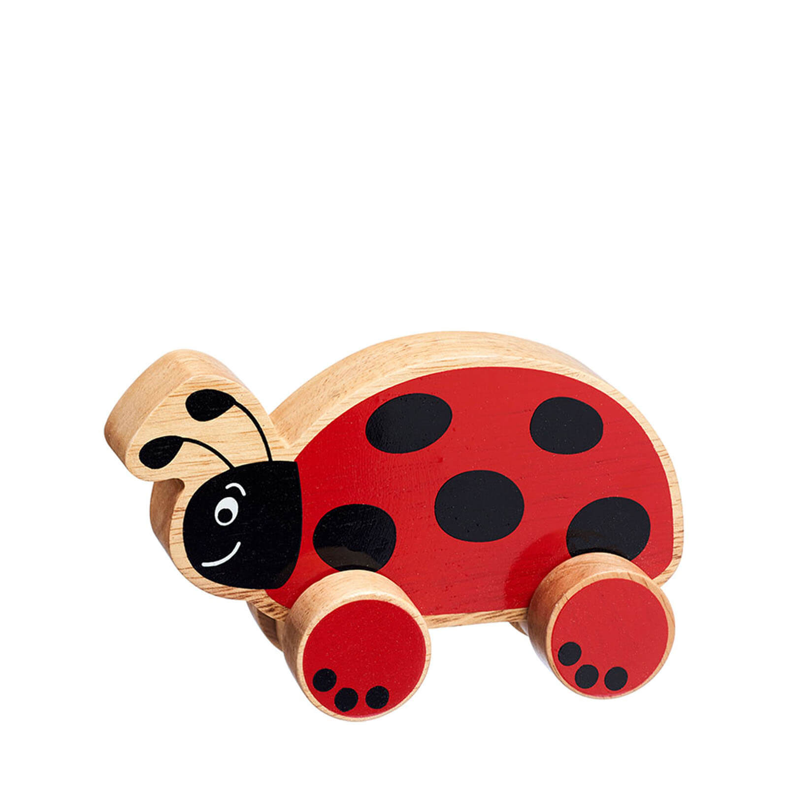 Wooden Push Along - Ladybird