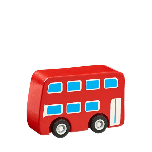 Painted Wooden Mini Bus