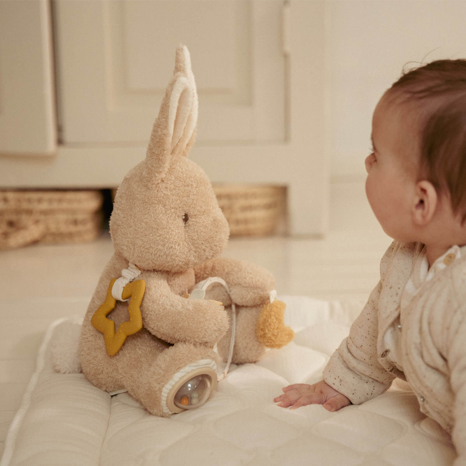 Activity Cuddle Toy - Baby Bunny