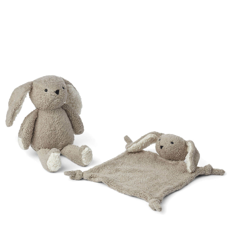 Ted Baby Gift Set Rabbit Pale Grey