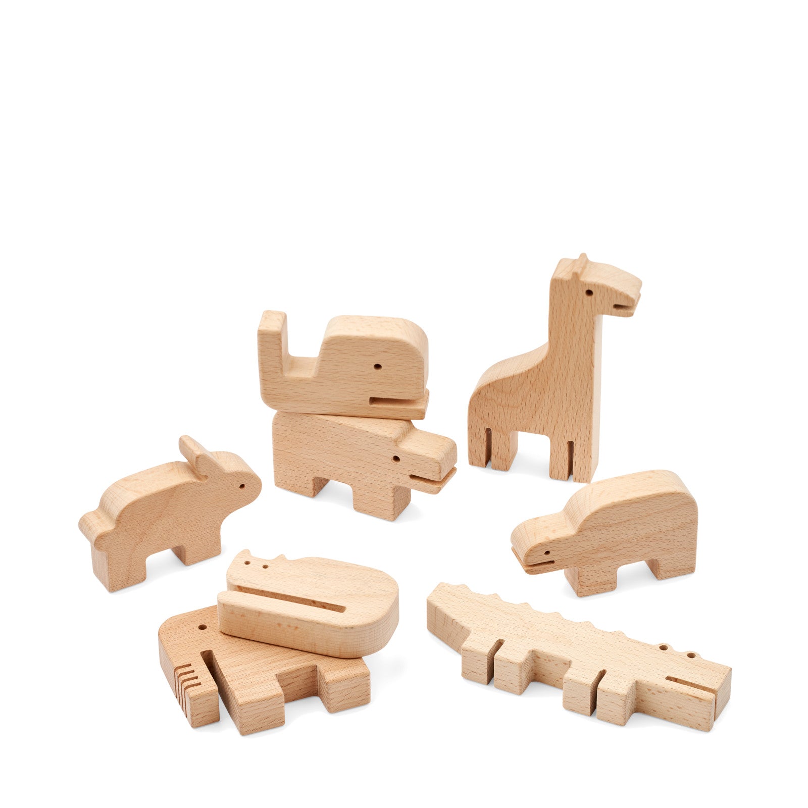 Thorkild Stackable Animals - Natural