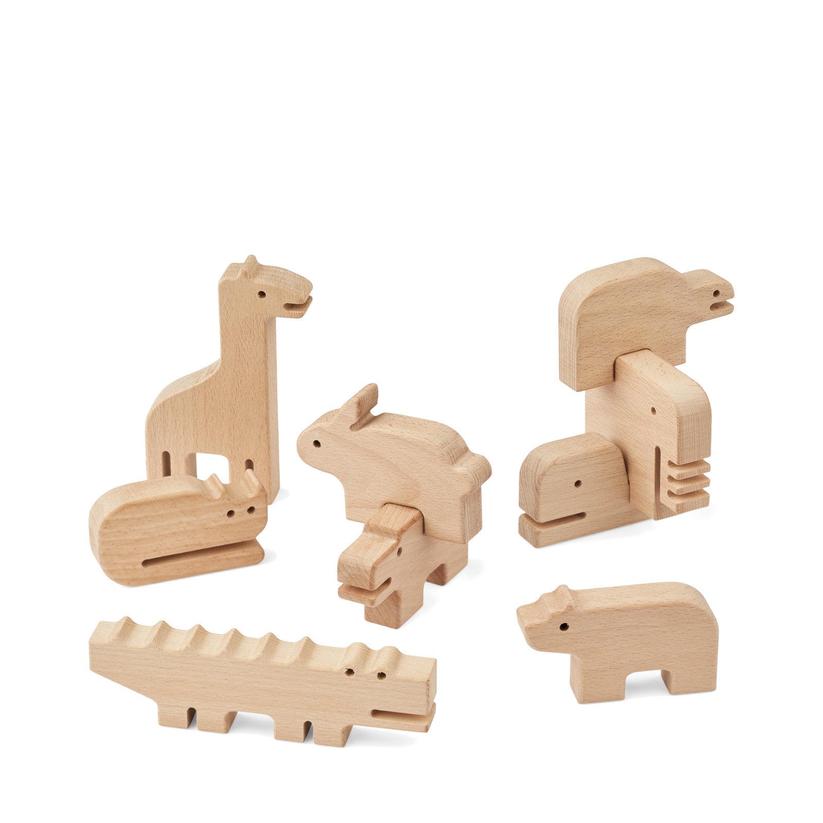 Thorkild Stackable Animals - Natural