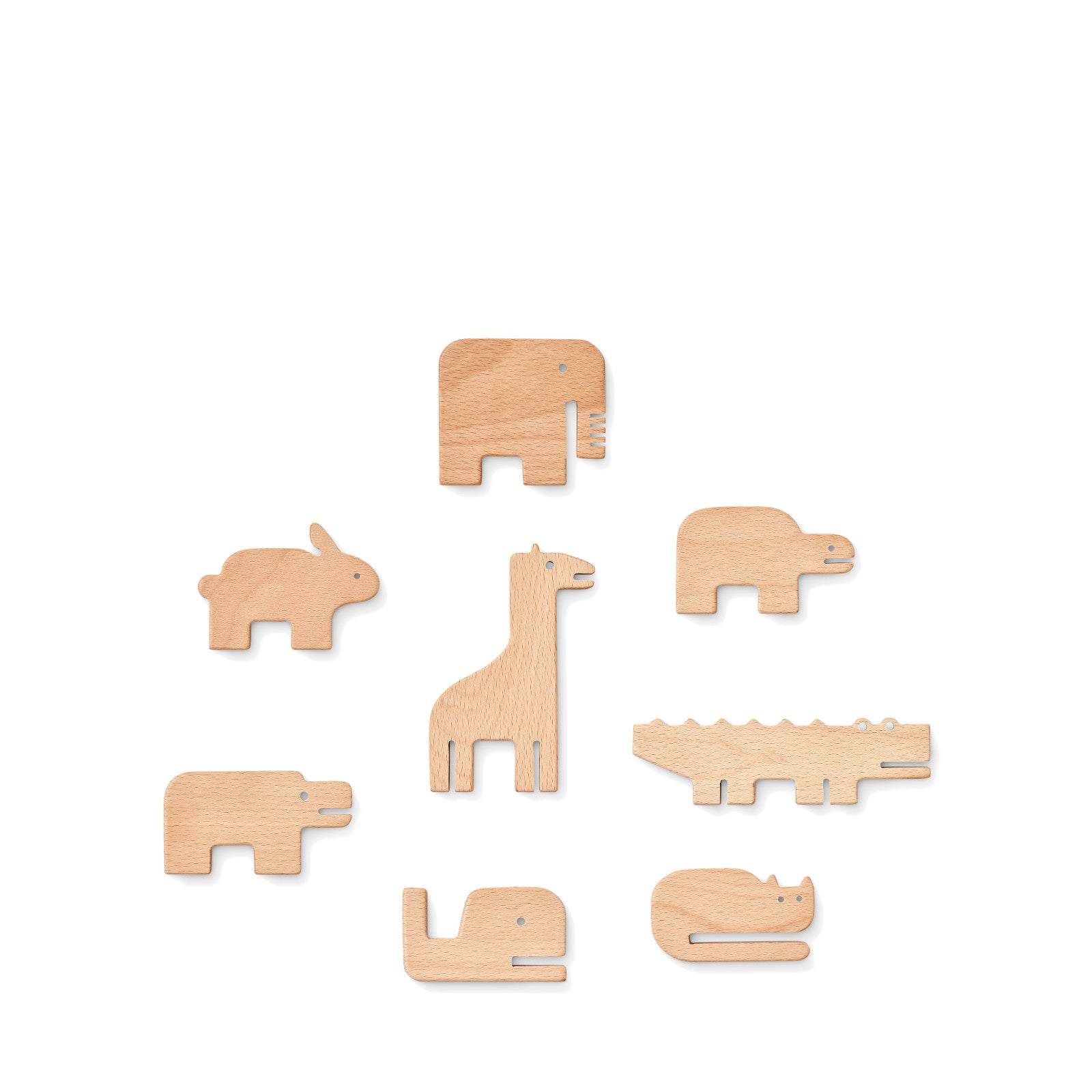 Thorkild Stackable Animals - Natural