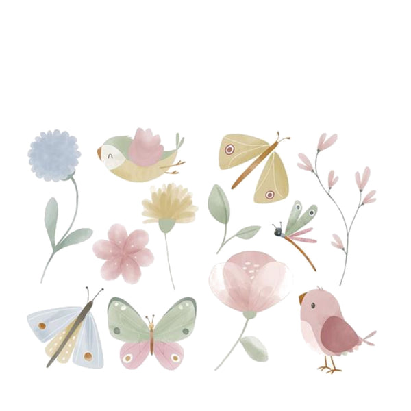 Sticker Sheet - Flowers and Butterflies
