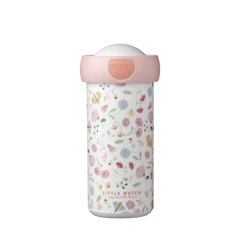 Drinking Cup Campus 300 ml - Flowers and Butterflies