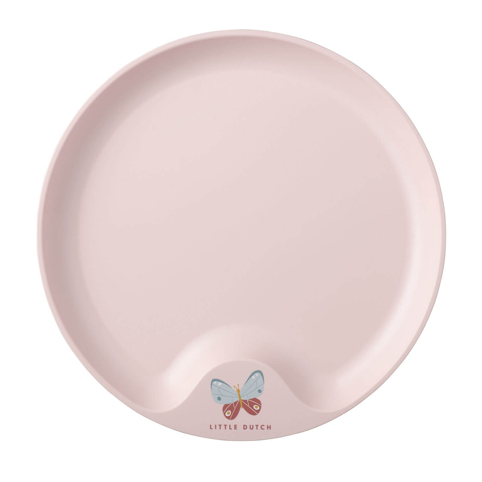 Children's Plate - Flowers and Butterflies