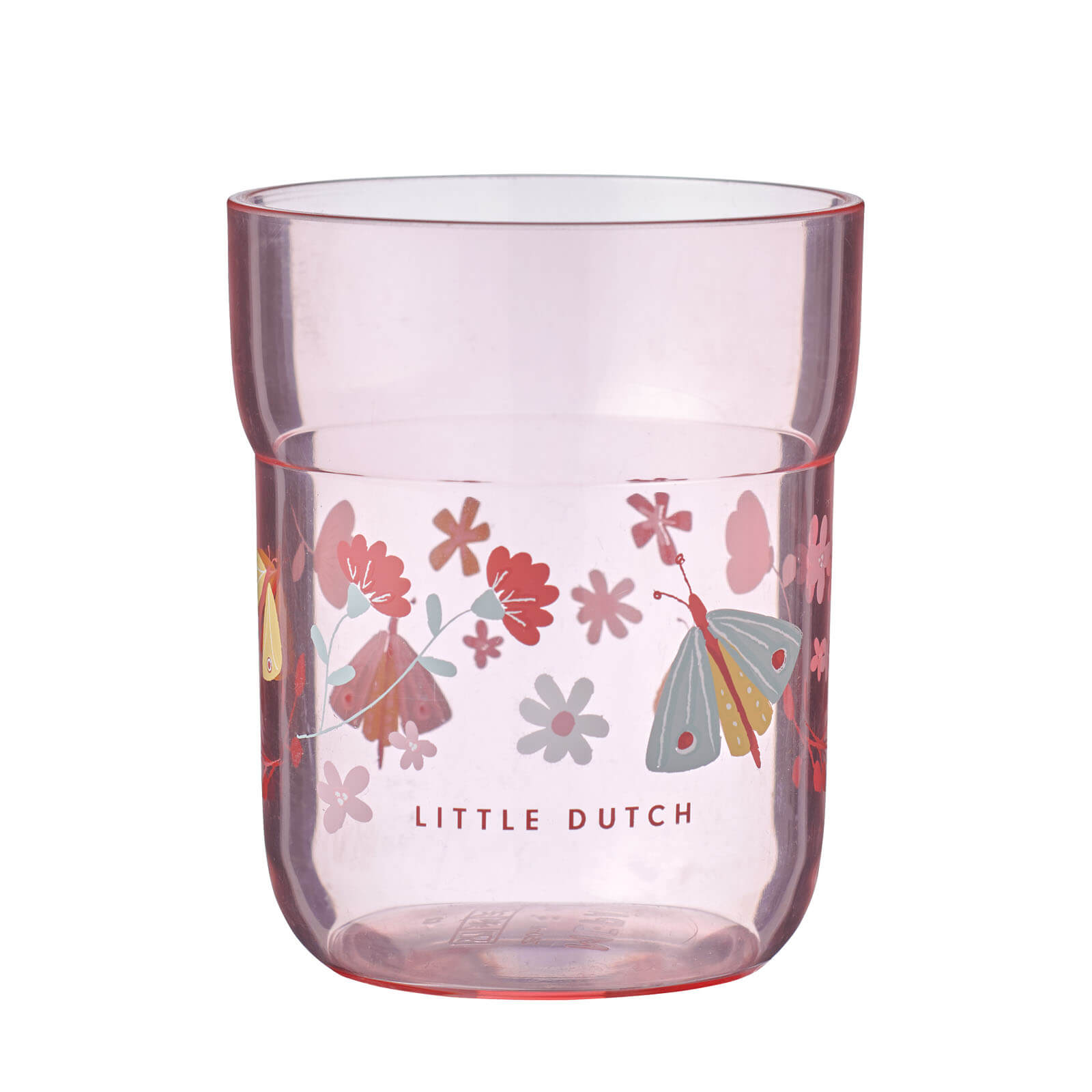 Children's Glass 250 ML - Flowers and Butterflies