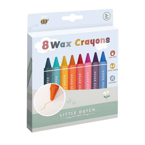 Wax Crayons - 8 Pack