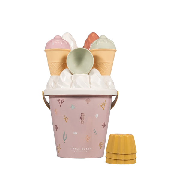 Ice Cream Bucket Set - Pink