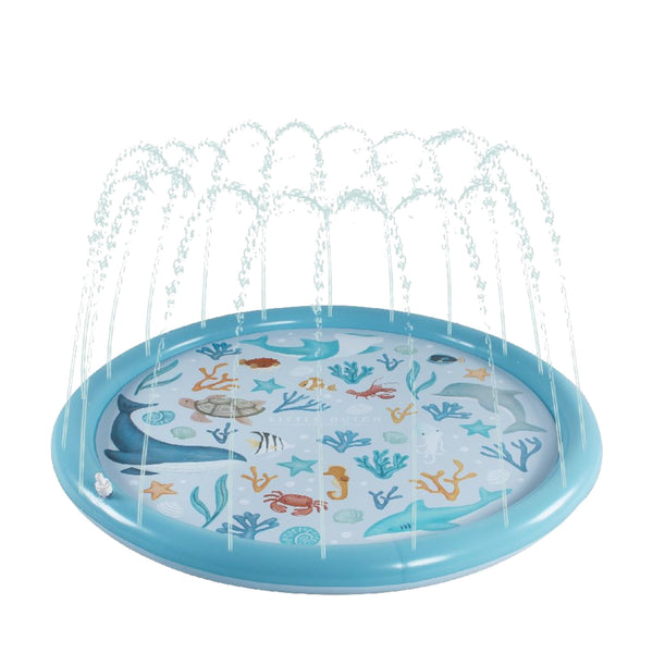 Sprinkler Play Mat 150 cm - Ocean Dreams Blue