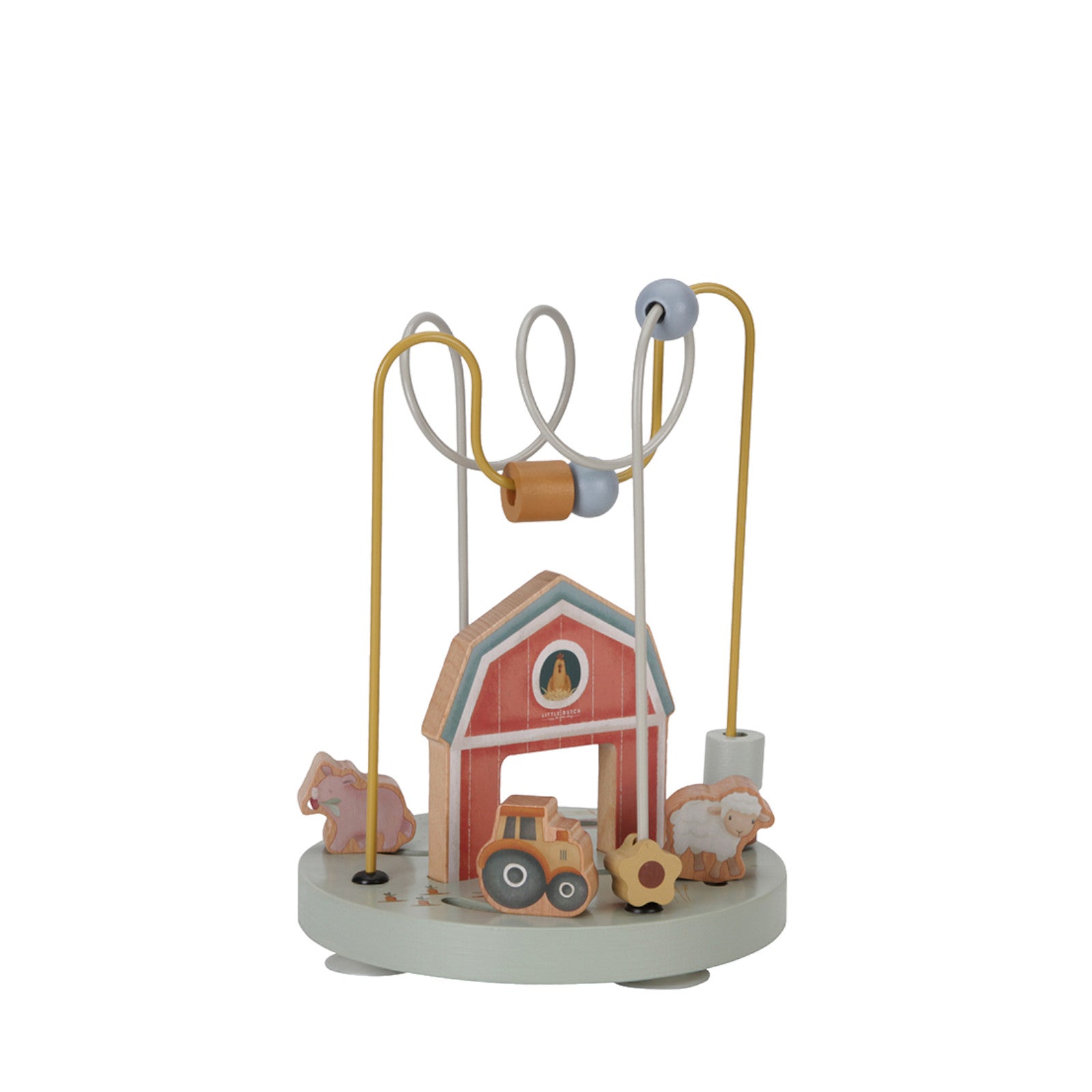 Wooden Activity Spiral - Little Farm