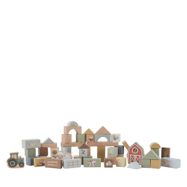 Building Blocks 50 Pieces - Little Farm